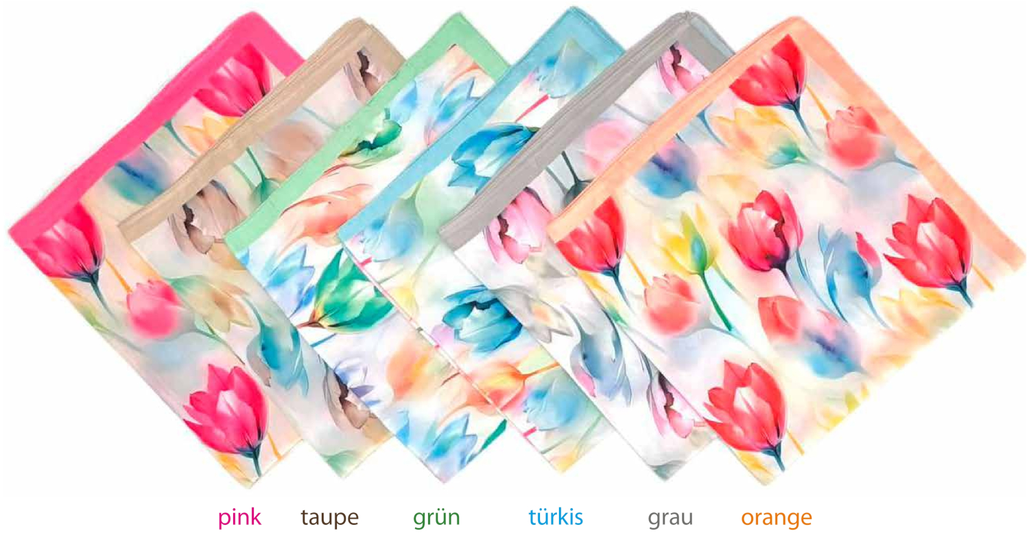 #562 Blumen Nicki Tuch