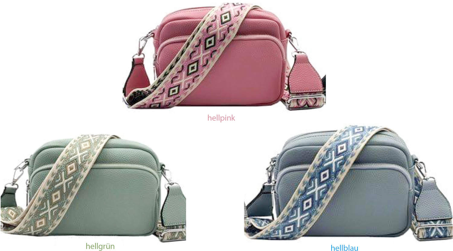 T 211 - Body-Bag mit modischen Taschenriemen