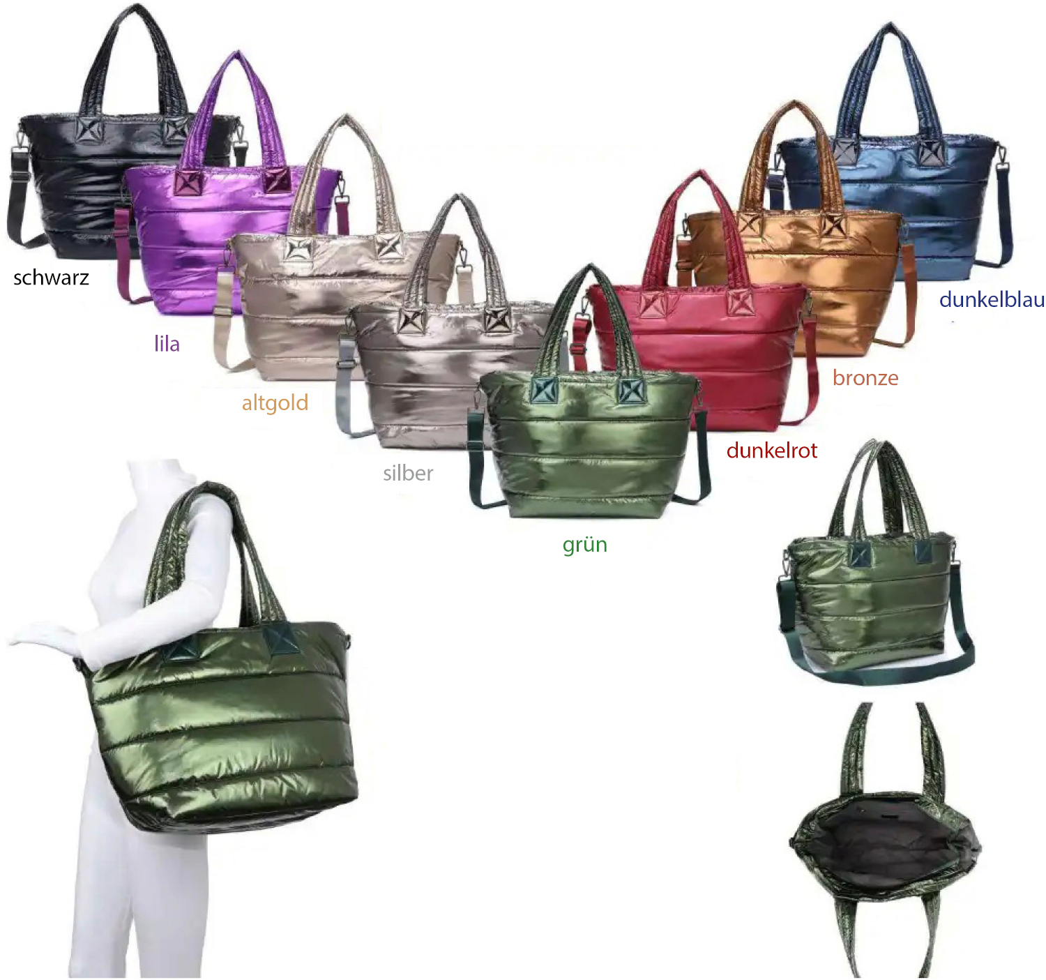 T 605 Tasche metallic
