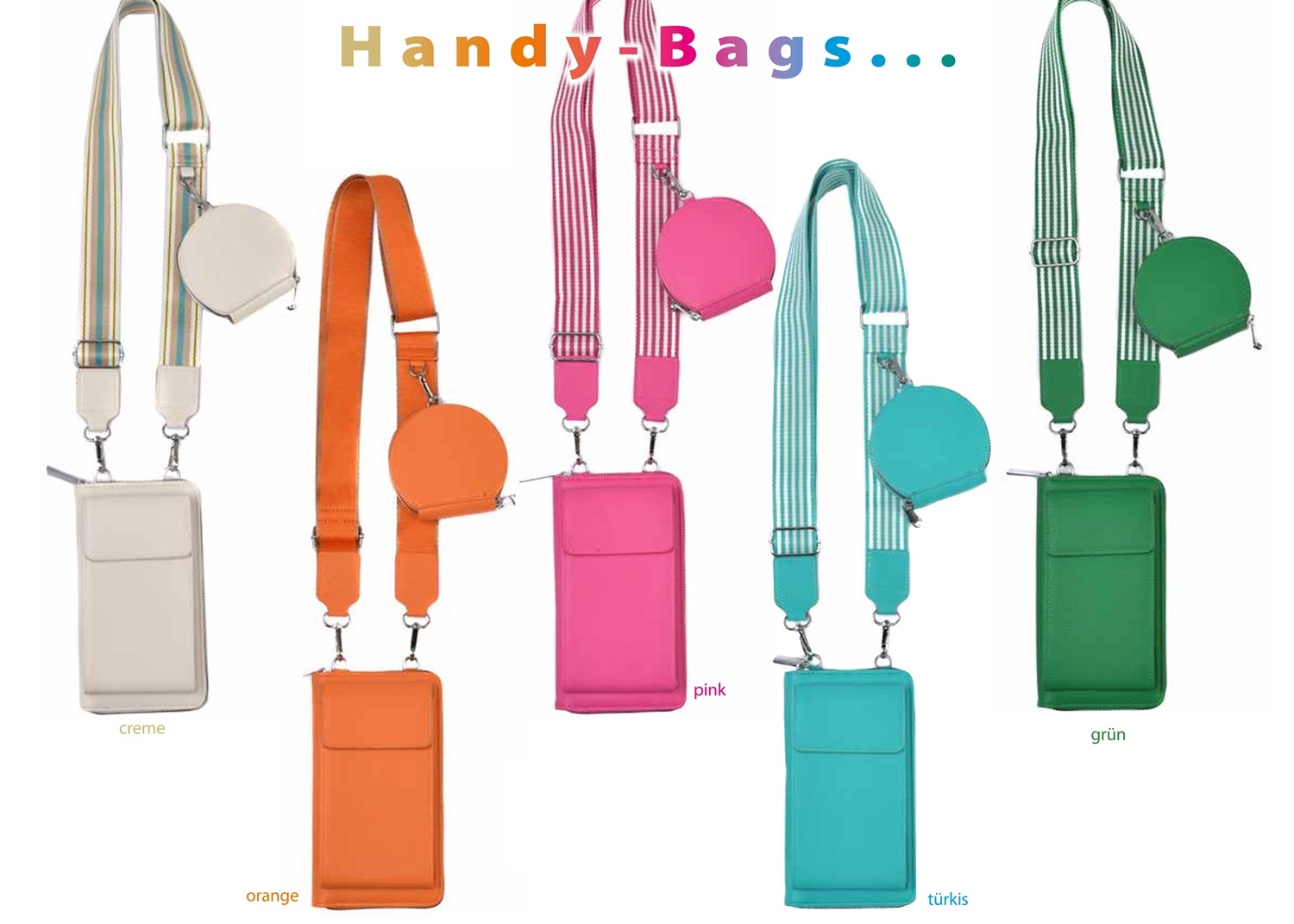 T 260  - Handy-Bags mit Gurt und Börse!