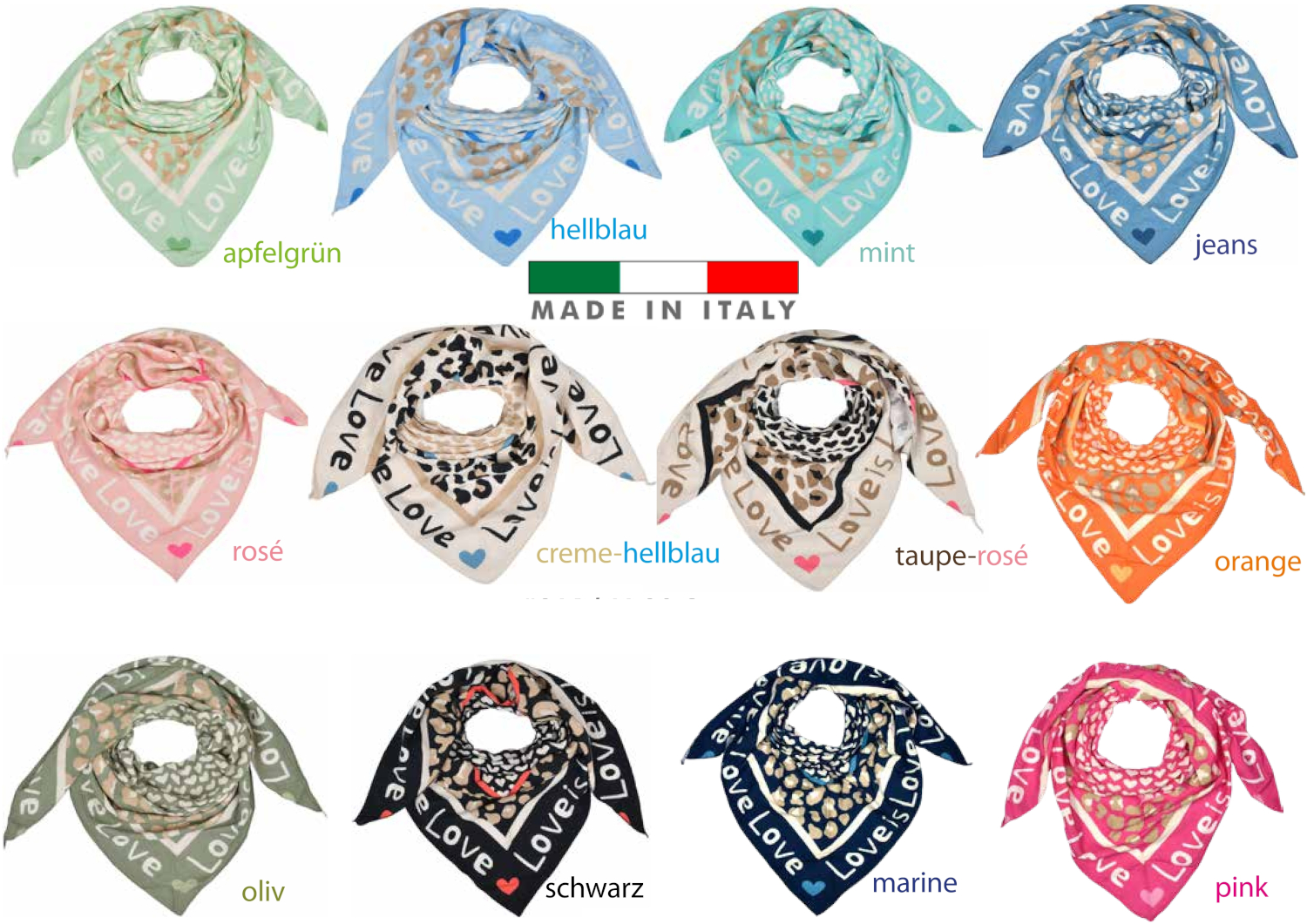 #914 Dreieckstuch aus Baumwolle