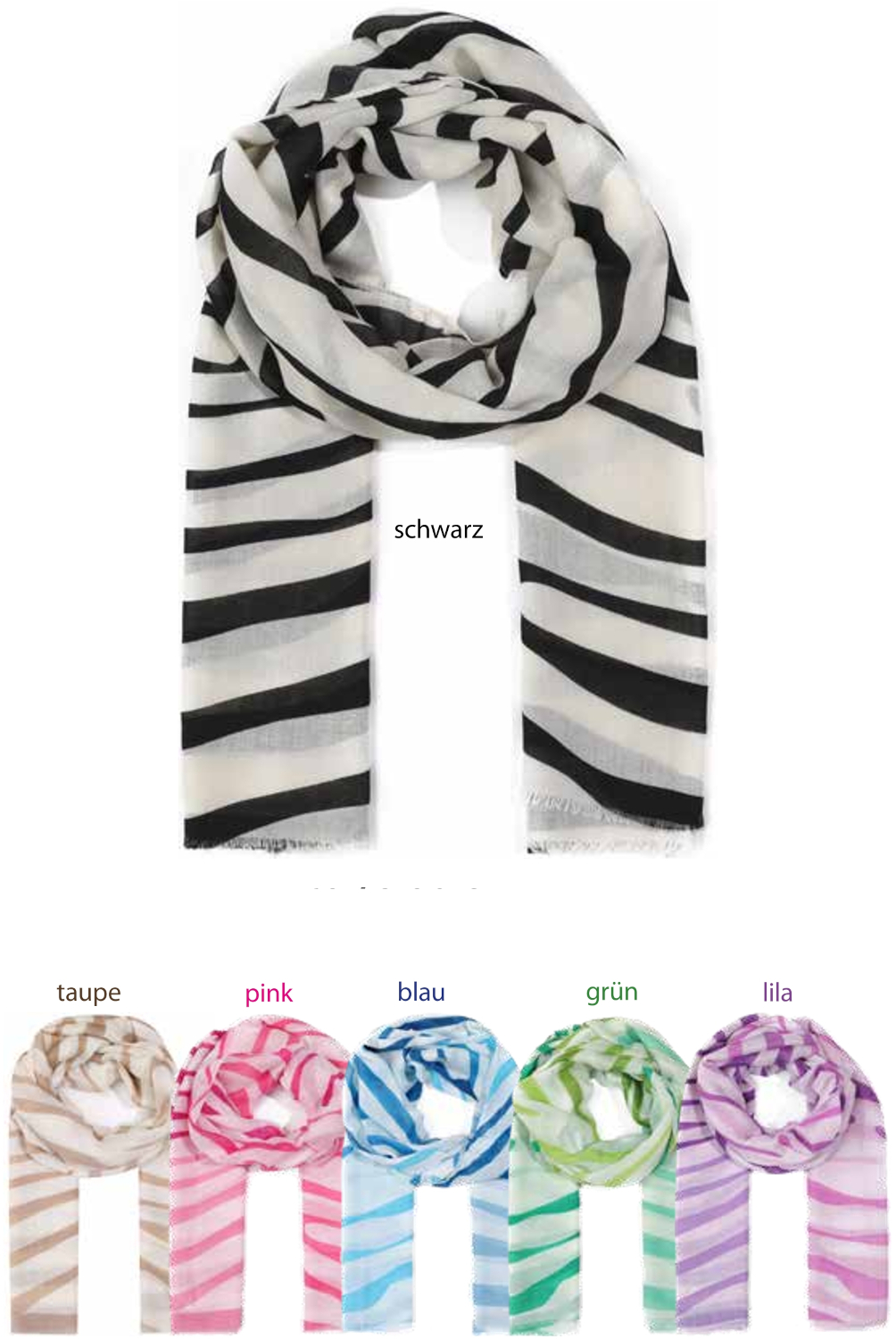 #169 Zebra Schal