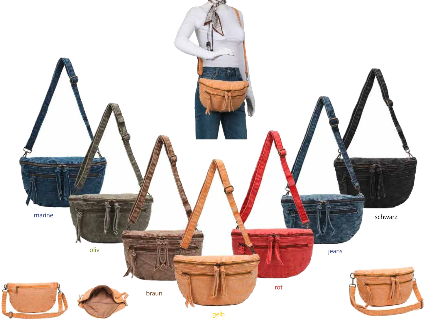 T 713 große Jeans Tasche