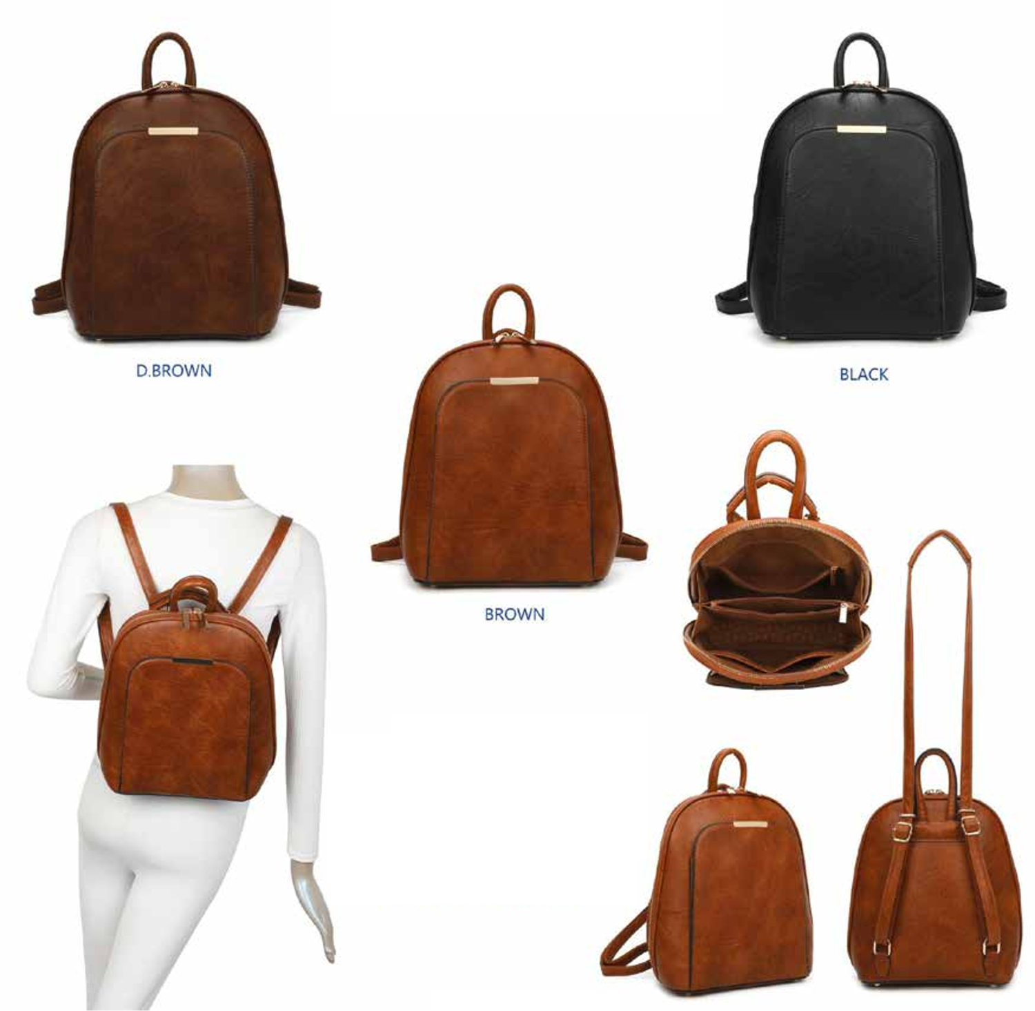 T 330 Rucksack aus Kunstleder