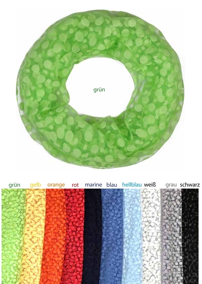 #464 Punkte Loop in transparenter Optik