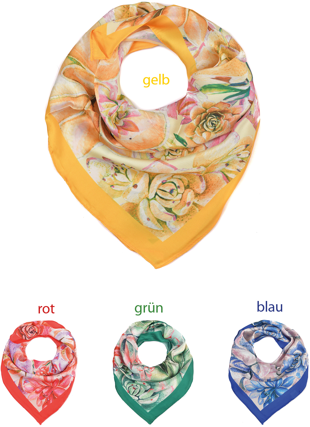 #286 Blumen Nicki Tuch